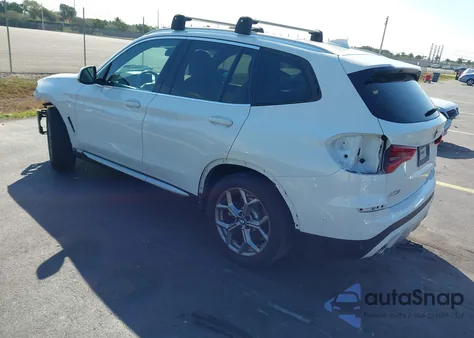 2020 BMW X3 Sdrive30I z USA, uszkodzony, nr VIN 5UXTY3C04LLU72139